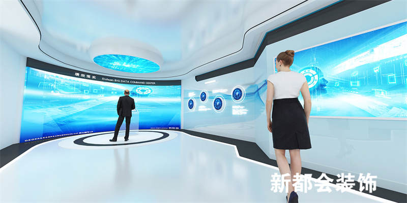 科技產(chǎn)品大數(shù)據(jù)展廳設(shè)計