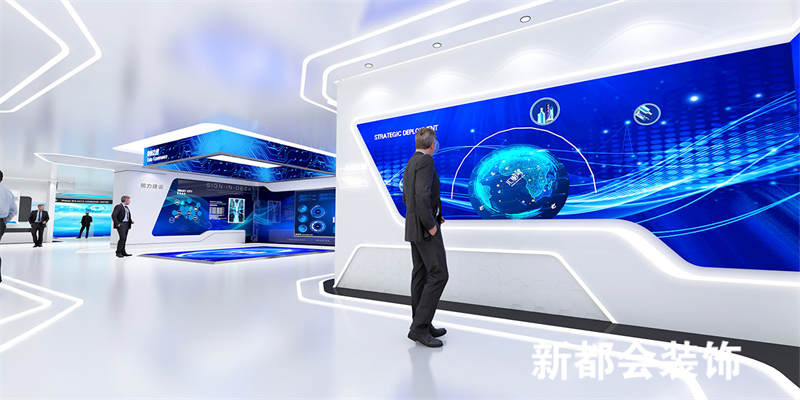 科技產(chǎn)品大數(shù)據(jù)展廳設(shè)計